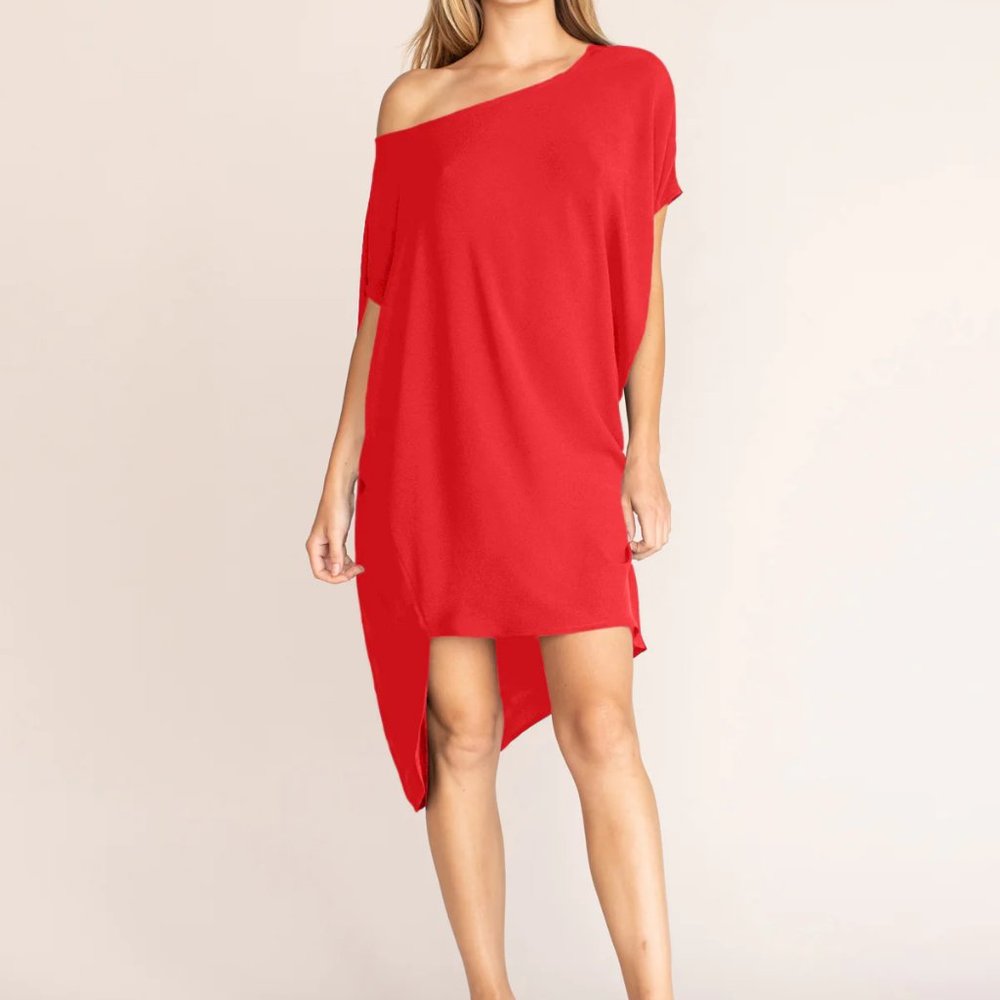 New Trina Turk Radiant Dress in Poppy